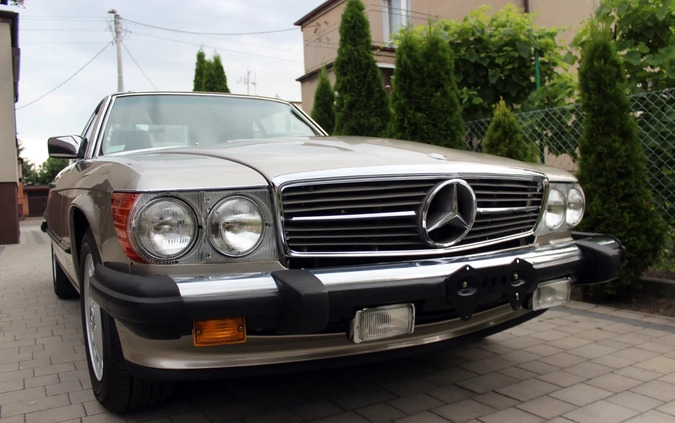 Mercedes-Benz SL cena 99000 przebieg: 135893, rok produkcji 1986 z Poznań małe 781